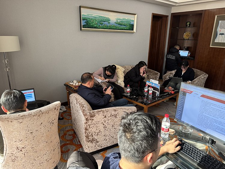 郴州市第六届人民代表大会第三次会议大会保障现场